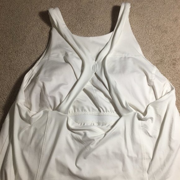 White All in Motion Tennis and Workout Dress - Picture 5 of 7